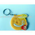 3D soft PVC lemon keychain/ fruit keychain/ keyring